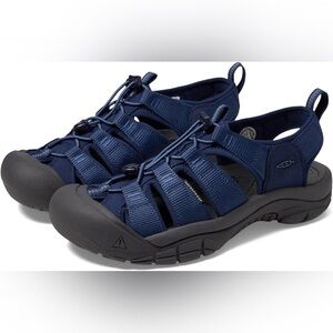 KEEN Men's Navy and Black Outdoor Sandals